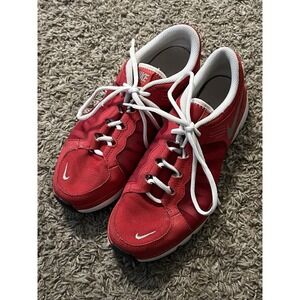 Women's Nike‎ Training Flex TR2 Sneakers Red Shoes Size 9.5 Excellent Condition!
